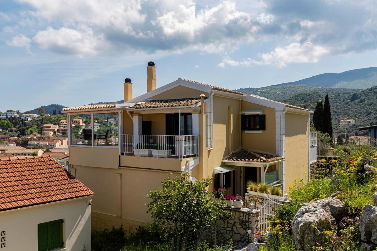 Solaris Methea- Luxury Central Villa By The Castle Kasziópi Kültér fotó